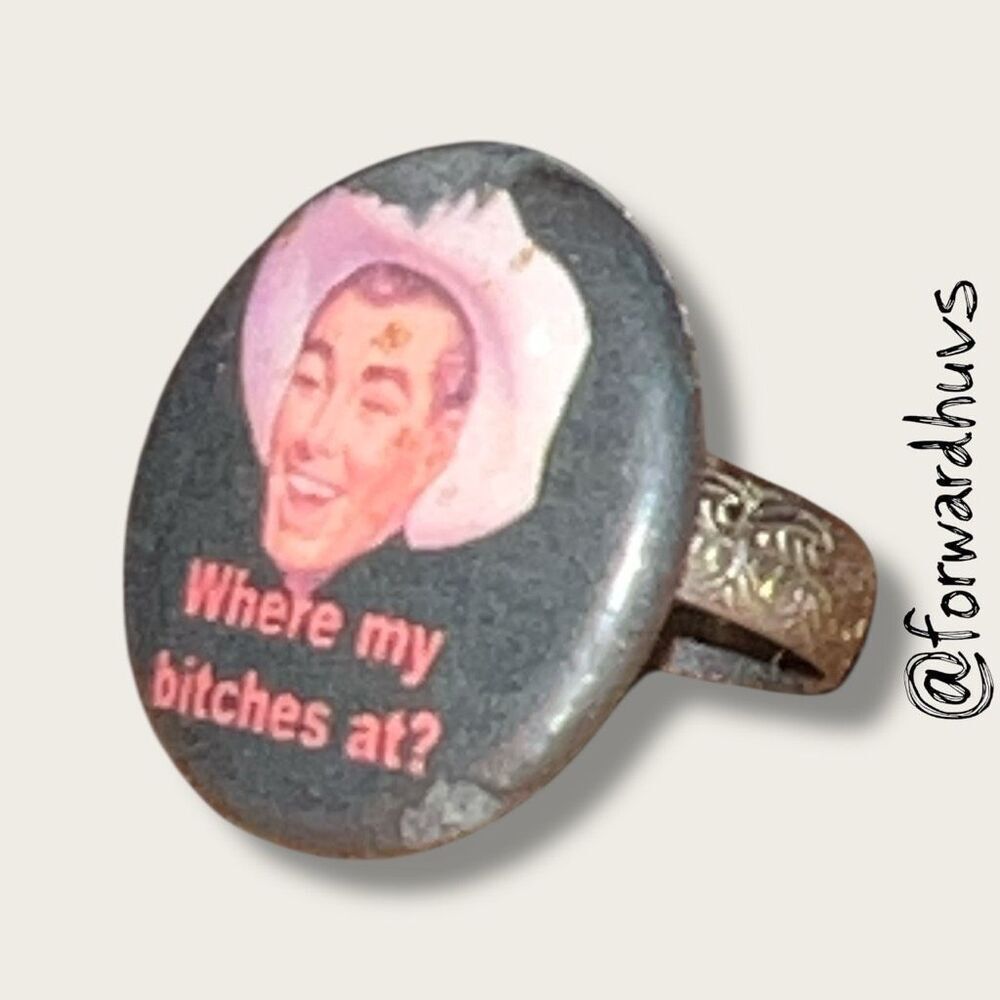 Bundle Sale 3 for $15 | Cowboy “Where My Bi*ches At?” Adjustable Ring
